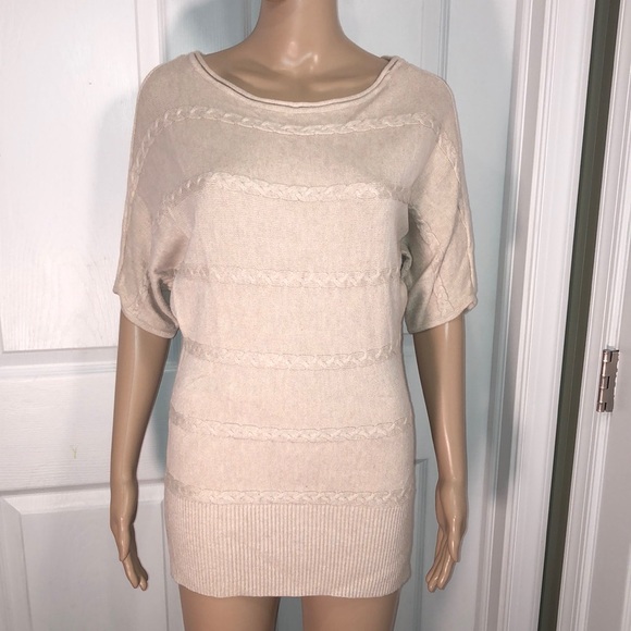 White House Black Market Sweaters - White House Black Market Tan Sweater. XS